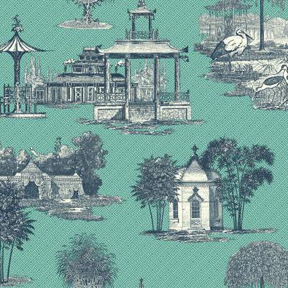 Бумажные обои Toiles II York Wallcoverings AF1919