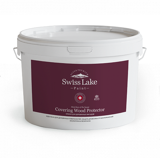 Краска для деревянных фасадов Swiss Lake Covering Wood Protector