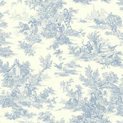 Бумажные обои Toiles II York Wallcoverings AT4229