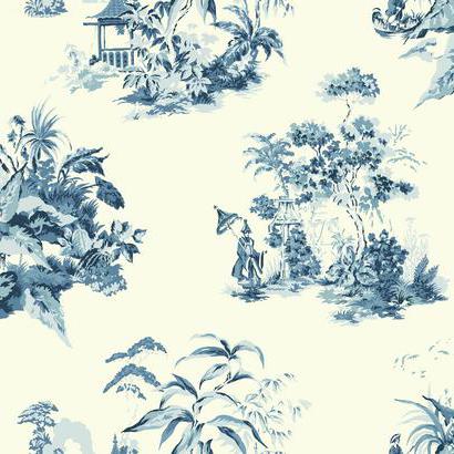 Бумажные обои Toiles II York Wallcoverings AF1990