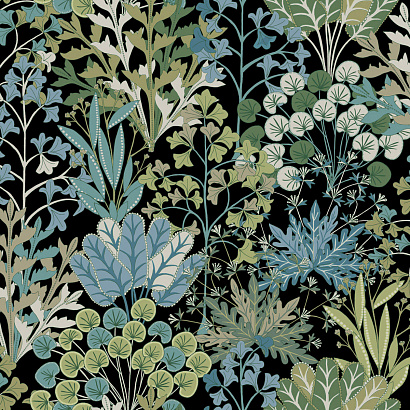 Флизелиновые обои Blooms Second Edition Resource Library York Wallcoverings BL1811