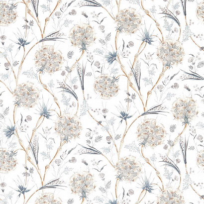 Флизелиновые обои Indienne Wallcoverings Zoffany 313117