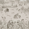 Флизелиновые обои Storybook Papers Little Greene 0231POSTONE