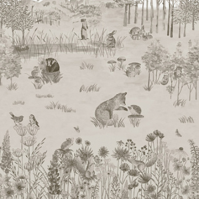Флизелиновые обои Storybook Papers Little Greene 0231POSTONE