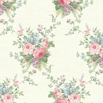 Виниловые обои Bouquet Wallquest MM50001