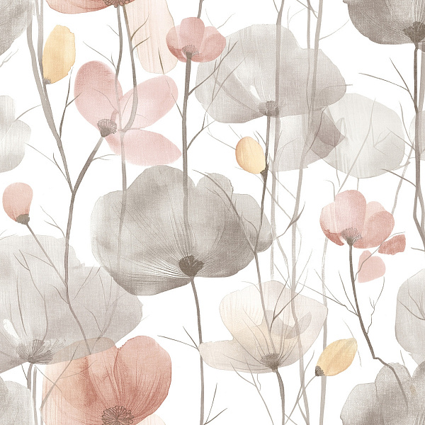 Виниловые обои Ronald Redding Caviar Previous York Wallcoverings VR1538