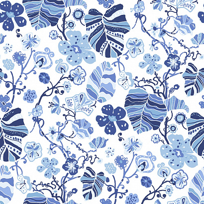 Флизелиновые обои Magic Flowers Aura FD25810