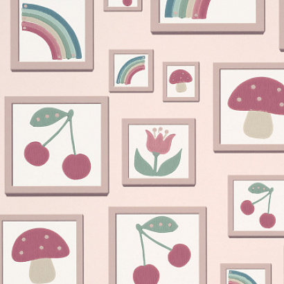 Флизелиновые обои Storybook Papers Little Greene 0231BAJULIE
