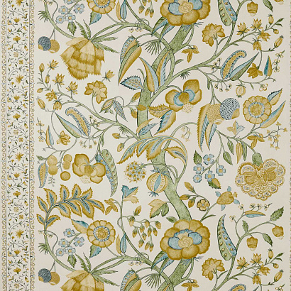 Флизелиновые обои Indienne Wallcoverings Zoffany 313111