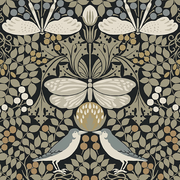 Флизелиновые обои Ronald Redding Arts and Crafts York Wallcoverings AC9162