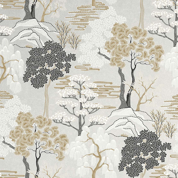 Виниловые обои Chinoiserie Wallquest CH31008