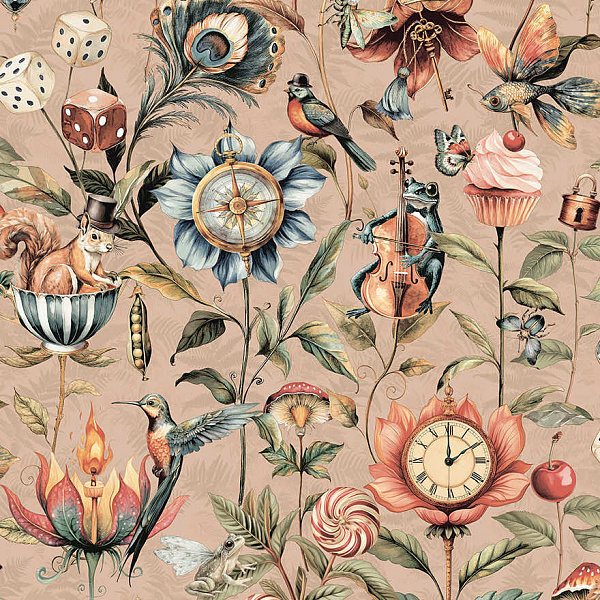 Виниловые обои Tales of the Manor Holden Decor 91943