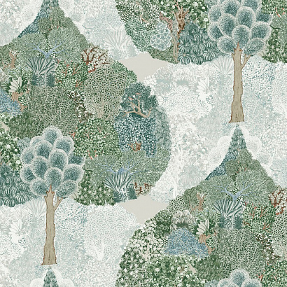 Флизелиновые обои Antonina Vella Boho Luxe York Wallcoverings BO6701