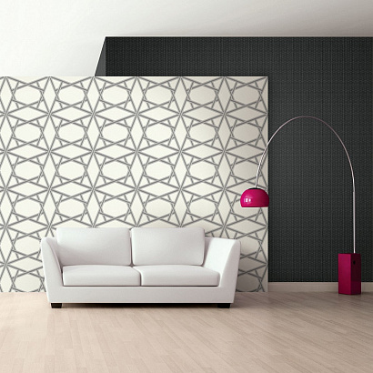 Флизелиновые обои Black and White Architector ZN50400