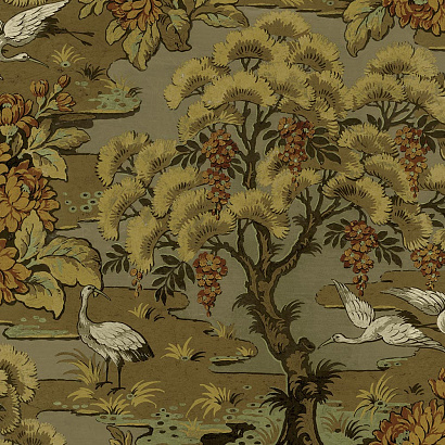 Виниловые обои Chinoiserie Wallquest CH30506