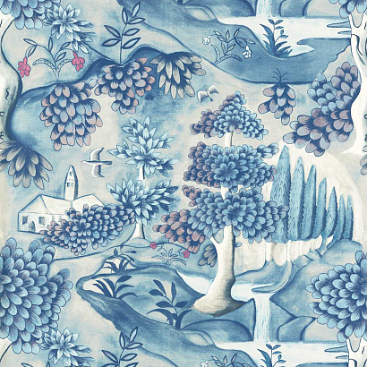 Флизелиновые обои Cotswolds Manor Wallpapers Zoffany 313020
