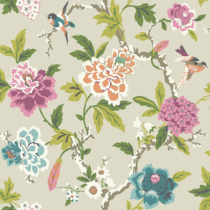 Бумажные обои Waverly Garden Party York Wallcoverings GP5902