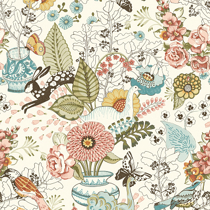 Виниловые обои Whimsy A-Street Prints 4135-12802