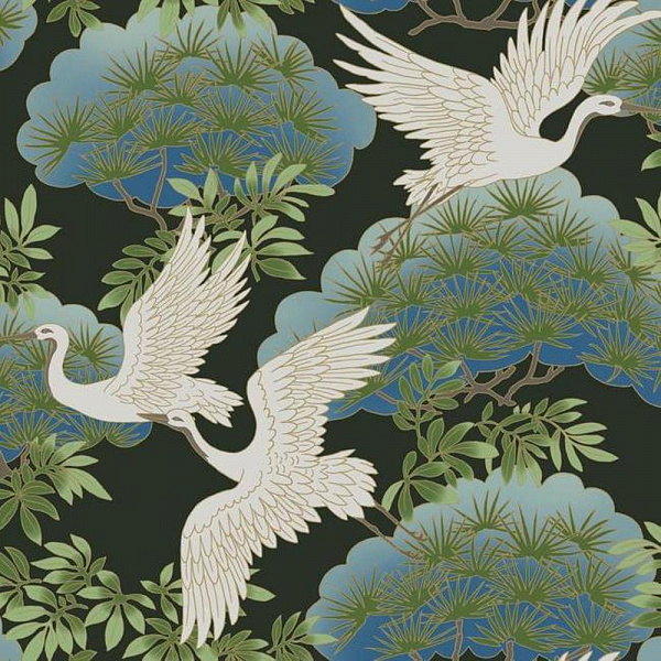 Флизелиновые обои Ronald Redding Tea Garden York Wallcoverings AF6593