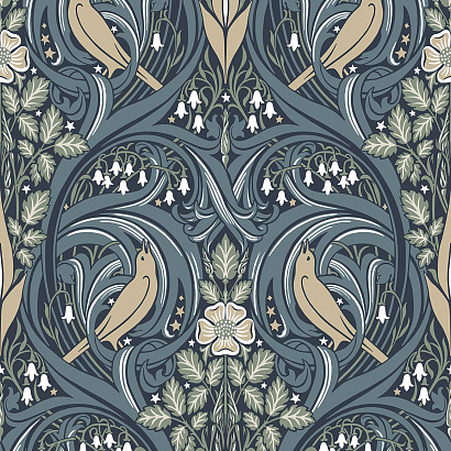Флизелиновые обои Arts&Crafts KT Exsclusive