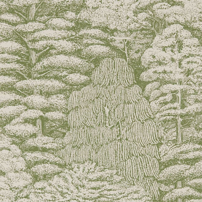Флизелиновые обои Woodland Walk Sanderson 215720
