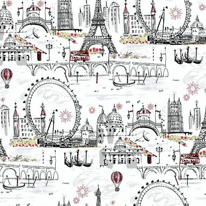 Флизелиновые обои A Perfect World York Wallcoverings BL0436