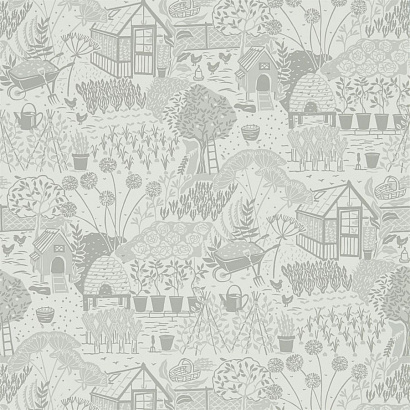 Бумажные обои The Potting Room Sanderson 216352