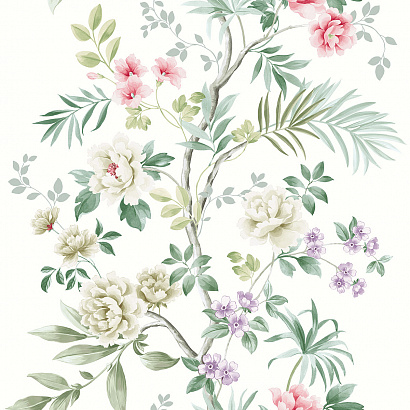 Виниловые обои Chinoiserie Wallquest CH30401