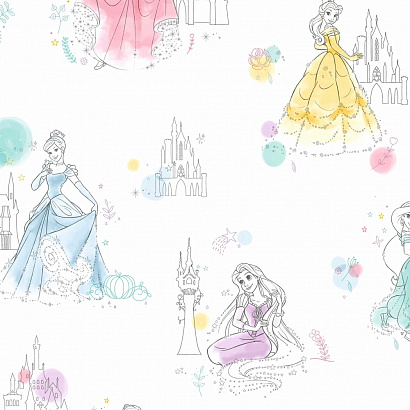 Флизелиновые обои Disney IV York Wallcoverings DI0968