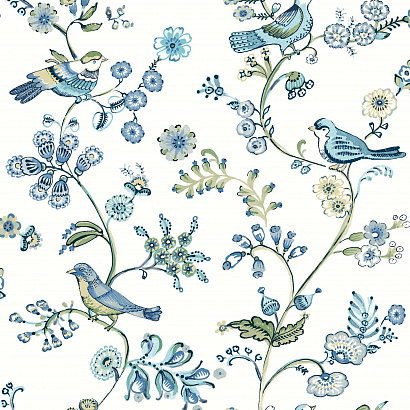 Виниловые обои Flora&Fauna Wallquest 3122-10802