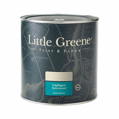 Краска Little Greene Intelligent Satin для деревянной мебели и стен внутри сухих и влажных помещений