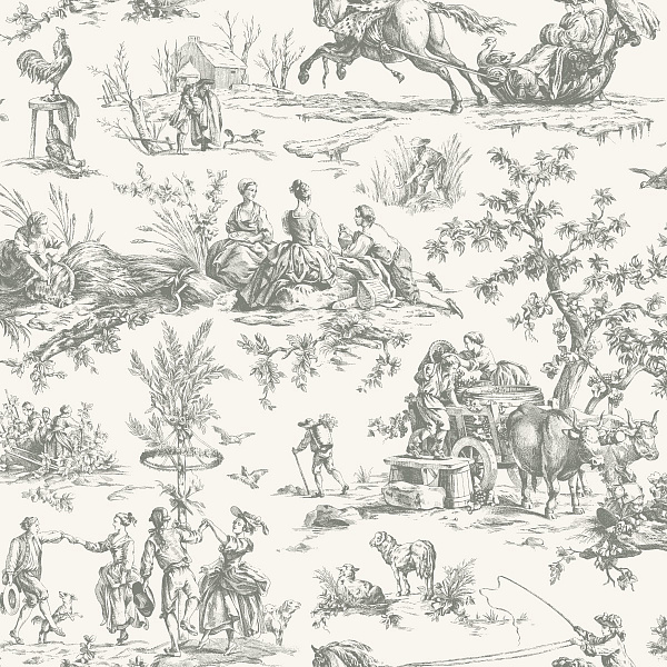 Бумажные обои Grandmillennial York Wallcoverings GR5922