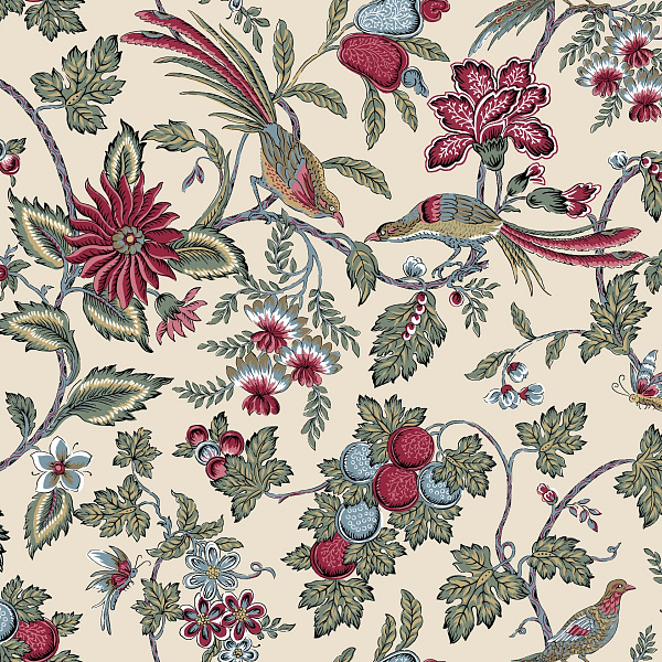 Виниловые обои Antonina Vella Jardin York Wallcoverings VP1312