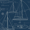 Бумажные обои Yacht Club KT Exsclusive