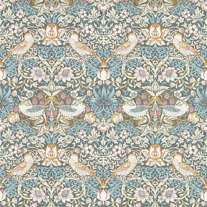 Флизелиновые обои William Morris Designs Clarke&Clarke W0171/05