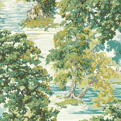 Флизелиновые обои Arboretum Sanderson 217220