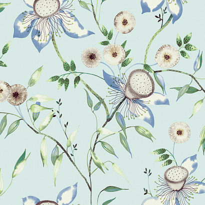Флизелиновые обои Blooms Second Edition Resource Library York Wallcoverings BL1792