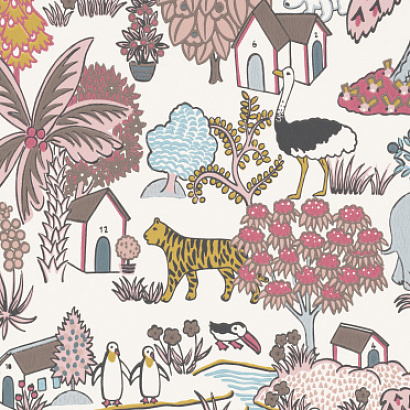 Флизелиновые обои Storybook Papers Little Greene 0231ANCONFE