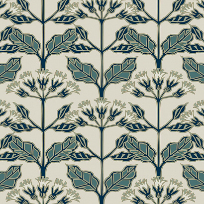 Флизелиновые обои Ronald Redding Arts and Crafts York Wallcoverings AC9112