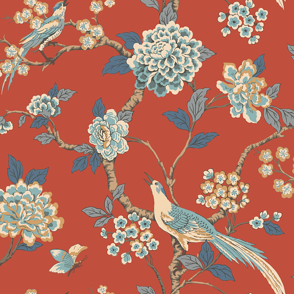 Бумажные обои Grandmillennial York Wallcoverings AF1902