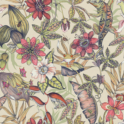 Флизелиновые обои Blooms Second Edition Resource Library York Wallcoverings BL1704