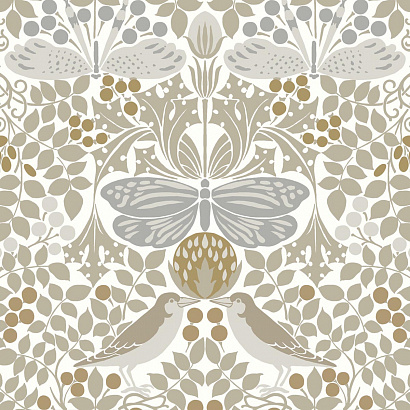 Флизелиновые обои Ronald Redding Arts and Crafts York Wallcoverings AC9163