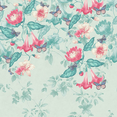 Флизелиновые обои Archive Trails II Little Greene 0291ASISLAN