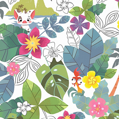 Флизелиновые обои Disney IV York Wallcoverings DI0994