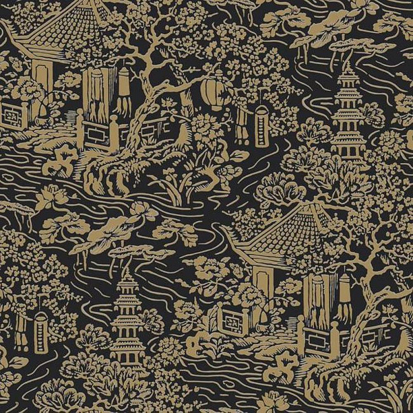 Флизелиновые обои Ronald Redding Tea Garden York Wallcoverings AF6577