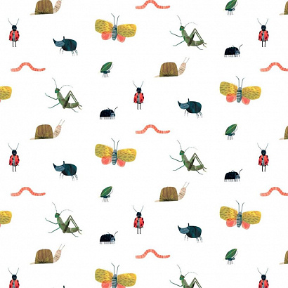 Флизелиновые обои Book of Little Treasures Harlequin 112635