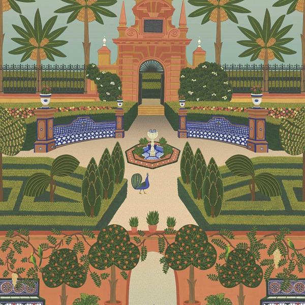 Флизелиновые обои Seville Cole & Son 117/7020