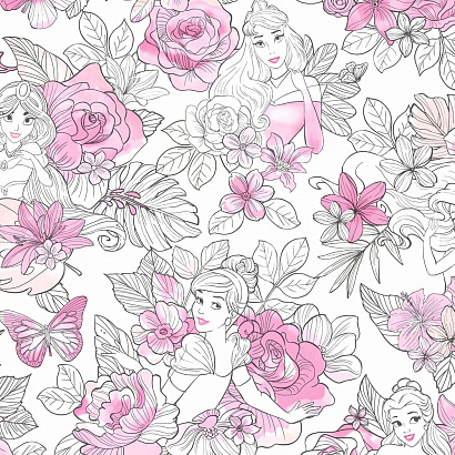 Флизелиновые обои Disney IV York Wallcoverings DI0965