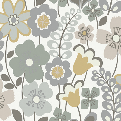 Флизелиновые обои Magic Flowers Aura FD25826