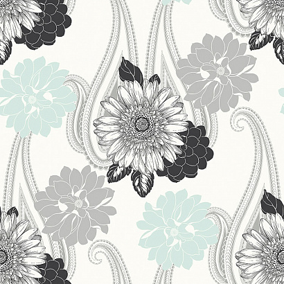 Виниловые обои Black&White Paper&Ink BW20802